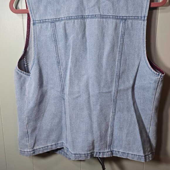 Demin MOTO vest - Picture 3 of 4